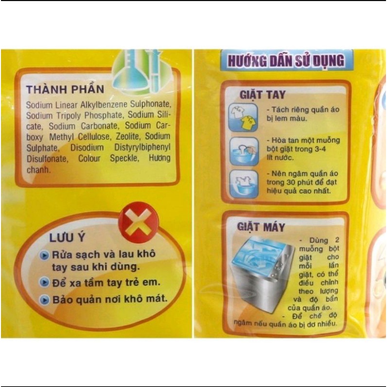 BỘT GIẶT LIX 2.4 KG HƯƠNG CHANH