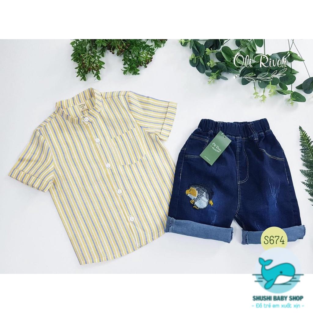 [Có sẵn] Quần Jeans Short Oliriver Mềm Mại Sang Xịn Chất Siêu Bền [FreeShip]