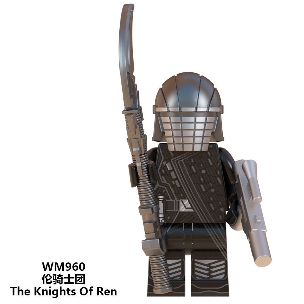 Minifigures Các Mẫu Nhân Vật Knights Of Rent Starkiller Trong Star Wars Mẫu Mới Ra Siêu Đẹp WM6089