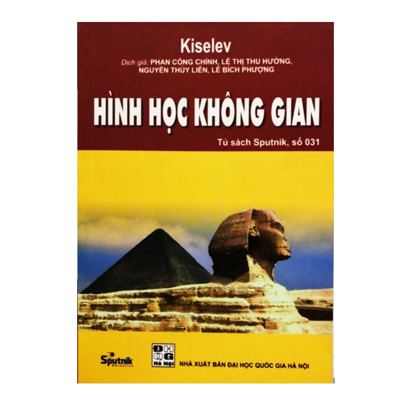 Sách - Hình học không gian (tủ sách sputnik) Tái bản 1 (mới nhất)