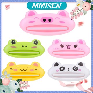 1pc Cute Animal Bathroom Toothpaste Dispenser Squeezer Home Tube Rolling Holder