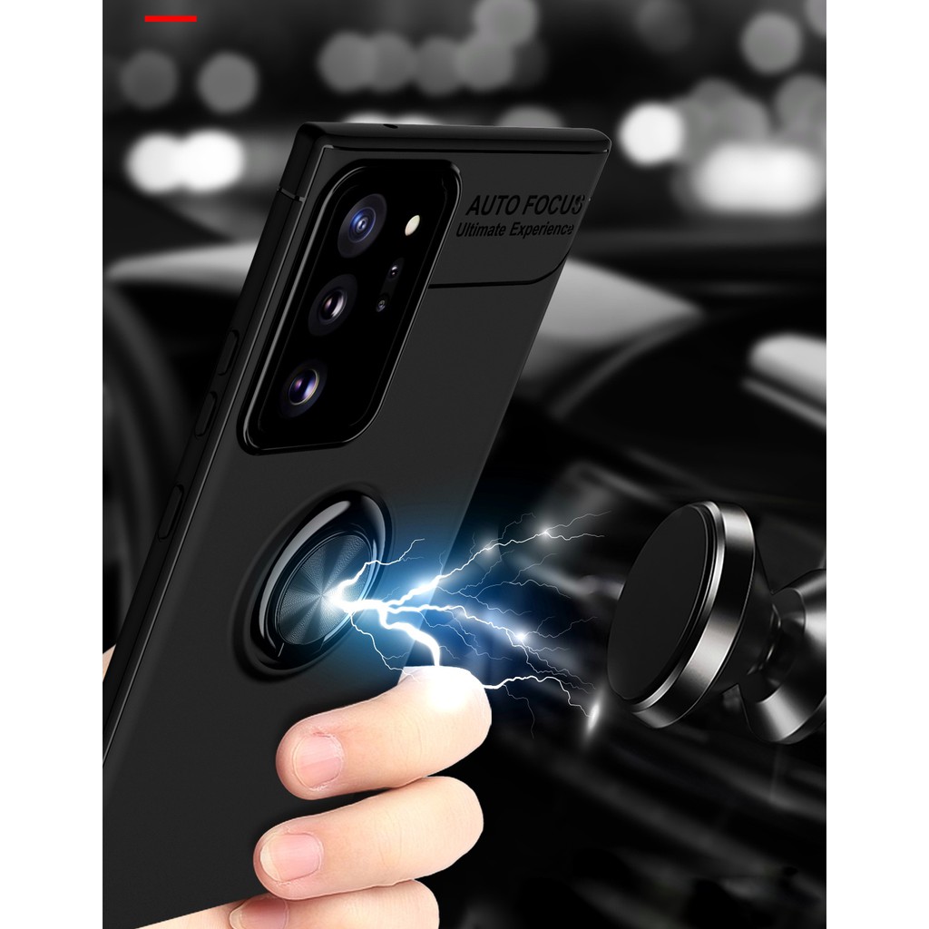 Ốp lưng Samsung Note 20 Ultra nhẫn Ver 2 Auto Focus nhẫn hút trên ô tô
