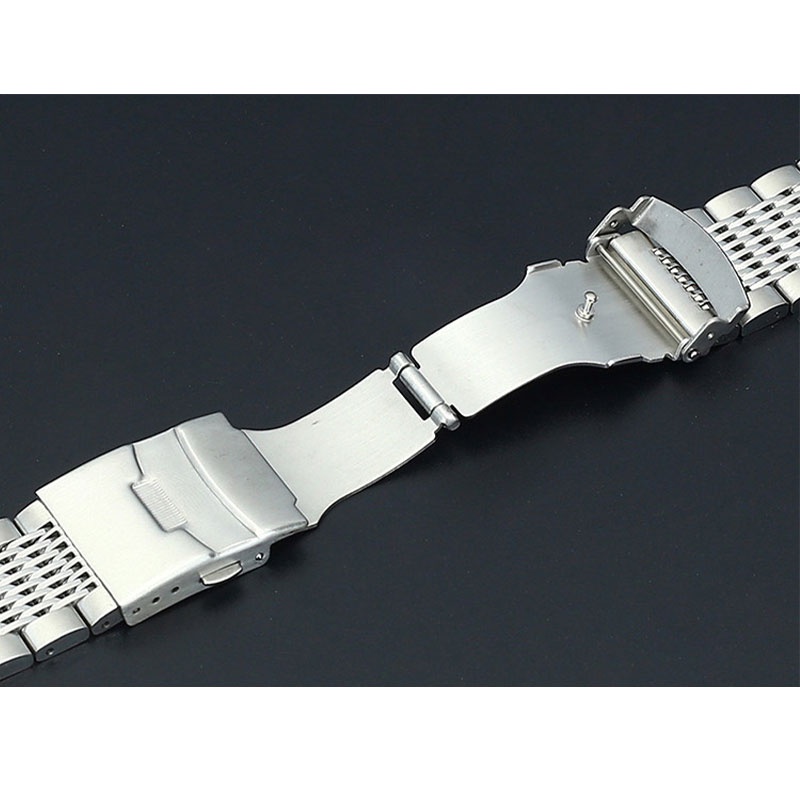 Dây Đeo Thay Thế Bằng Thép Không Gỉ 18mm 20mm 22mm 24mm Cho Rolex Seiko