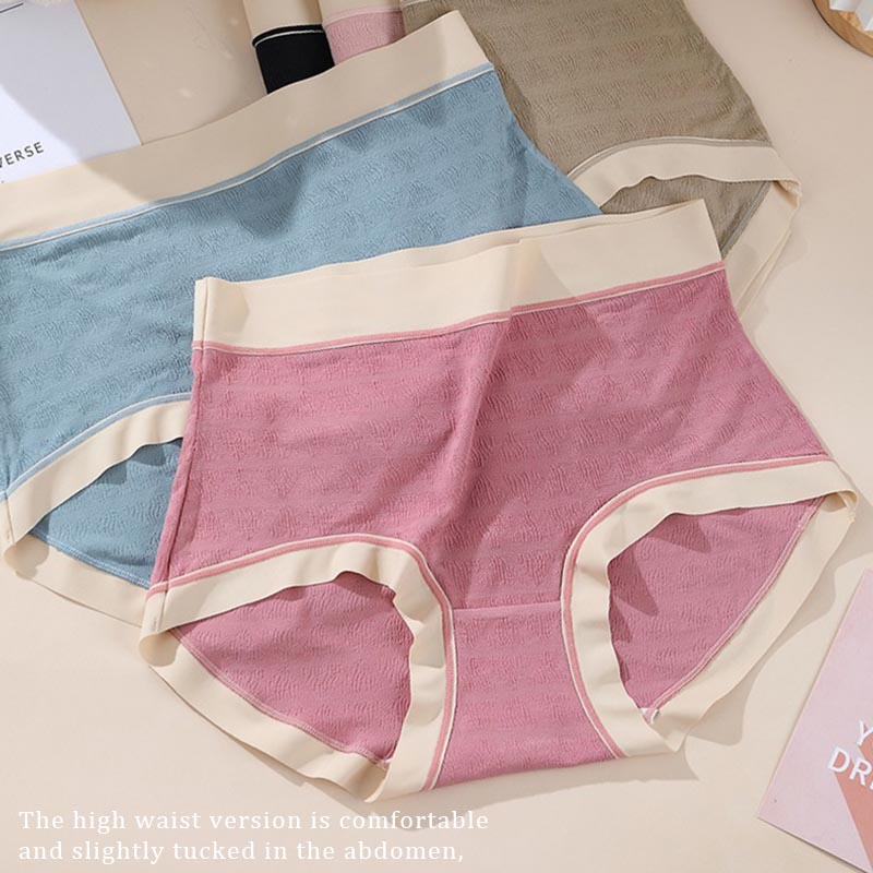 AOFEIQIKE AOFEIQIKE Quần Lót Cạp Cao Plus Size L-3XL Thoải Mái Thoáng Khí