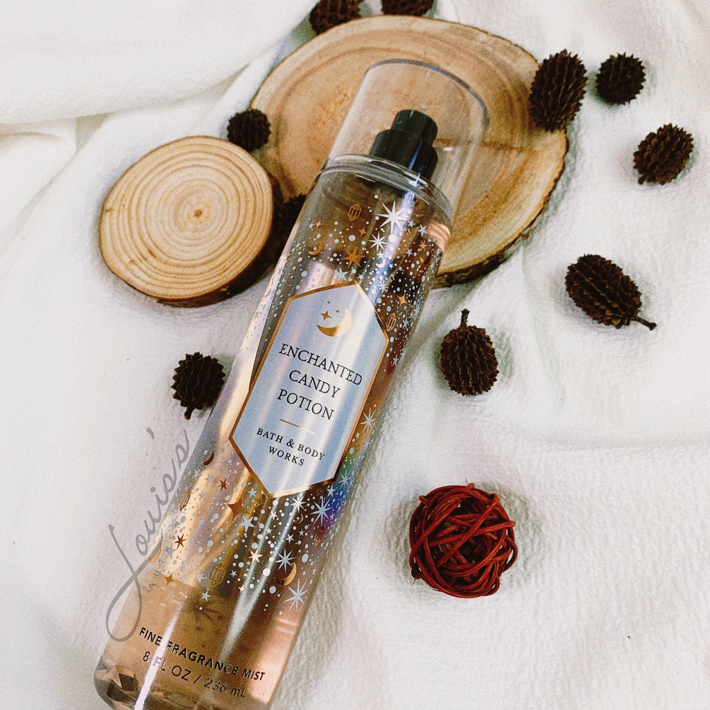 [ Full size 236ml ] ENCHANTED CANDY POTION (Halloween 2022) - Body mist / Xịt thơm toàn thân Bath & 