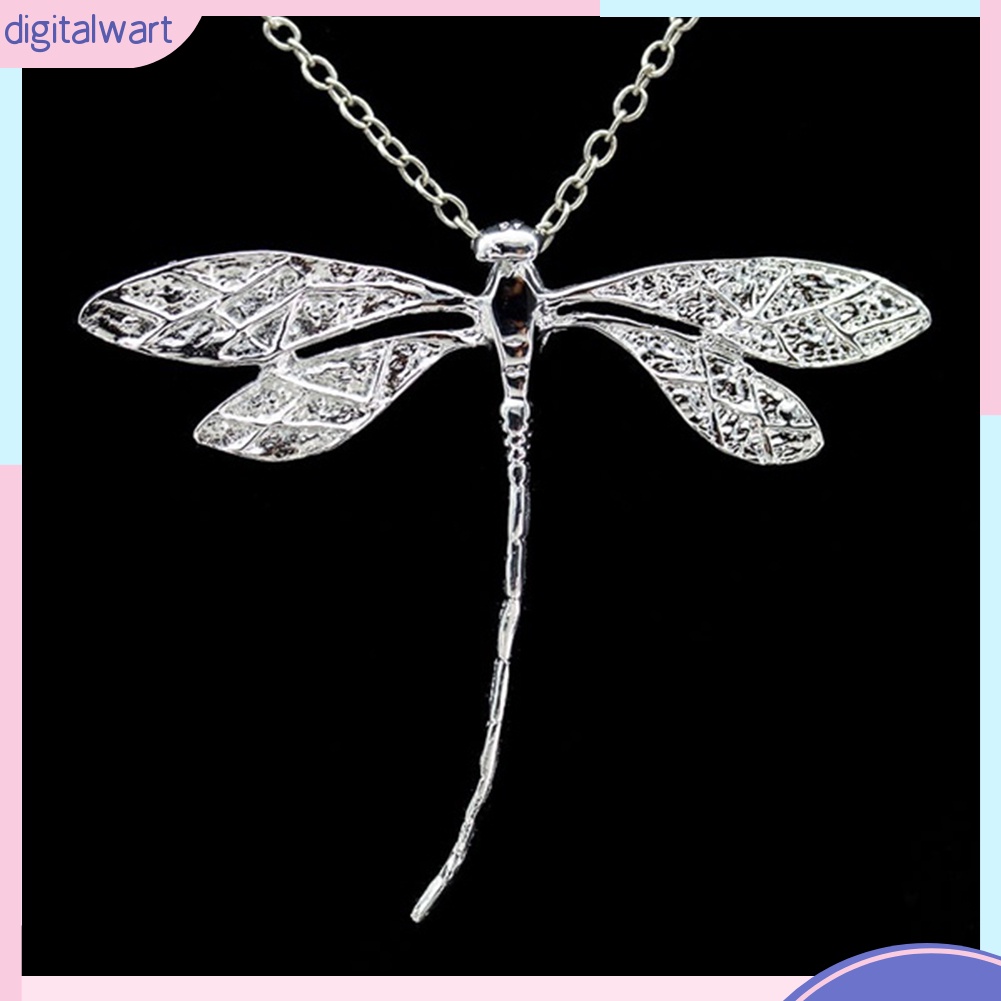 Dây Chuyền Hợp Kim Mặt Hình Chuồn Chuồn Dễ Thương Cá Tính Dành Cho Nữ