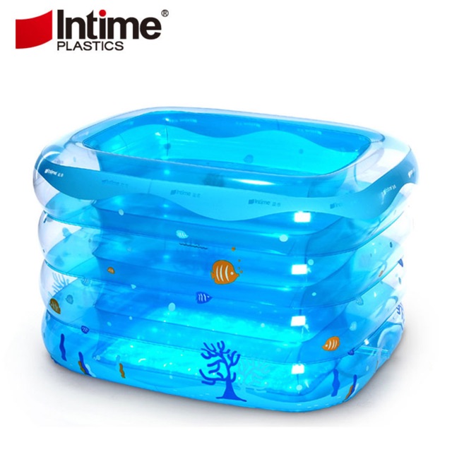 Bể bơi Thông minh 4 tầng tiện lợi + Tặng 1 phao đỡ cổ chính hãng