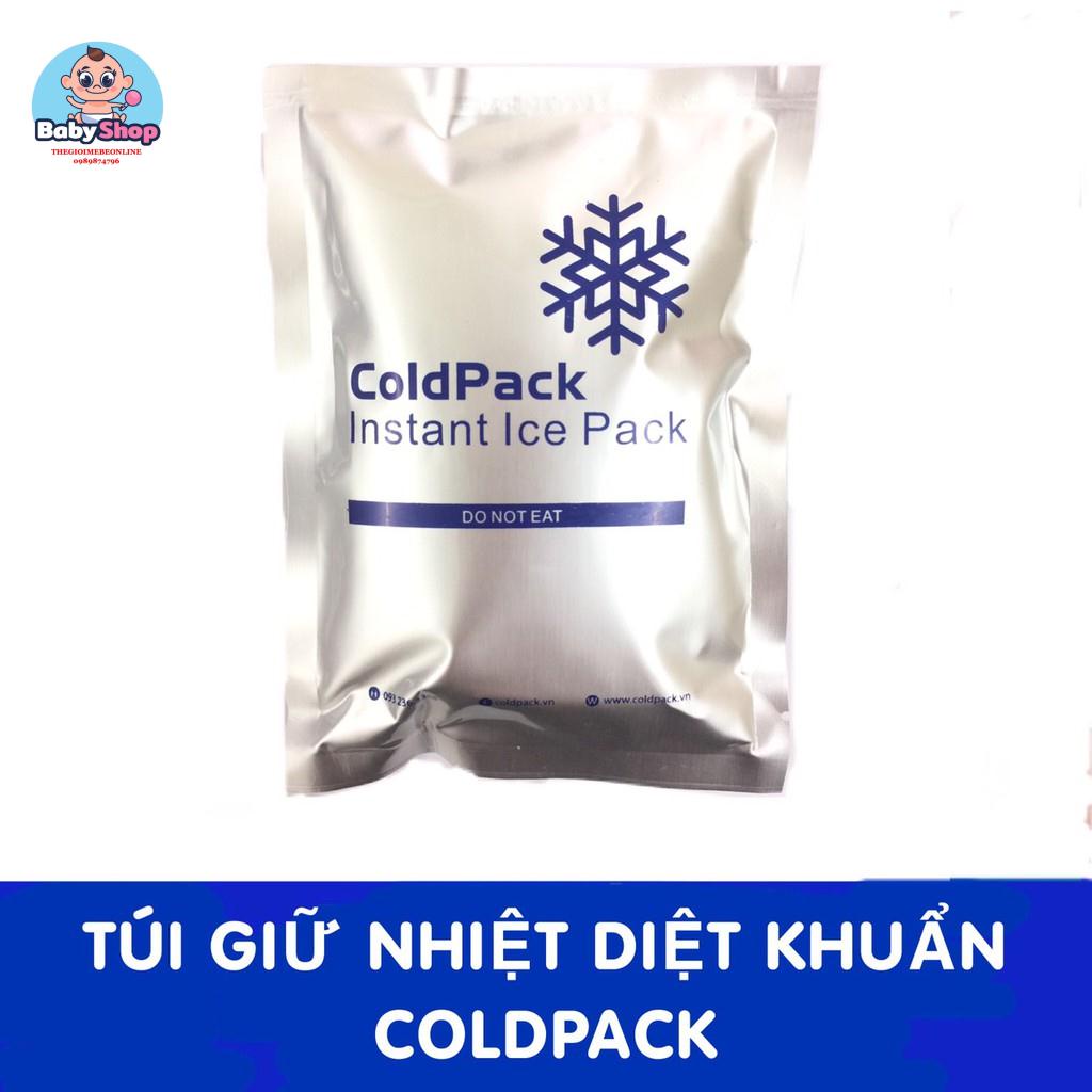 Túi đá khô ColdPack bạc diệt khuẩn giảm đau, giữ lạnh thực phẩm, sữa