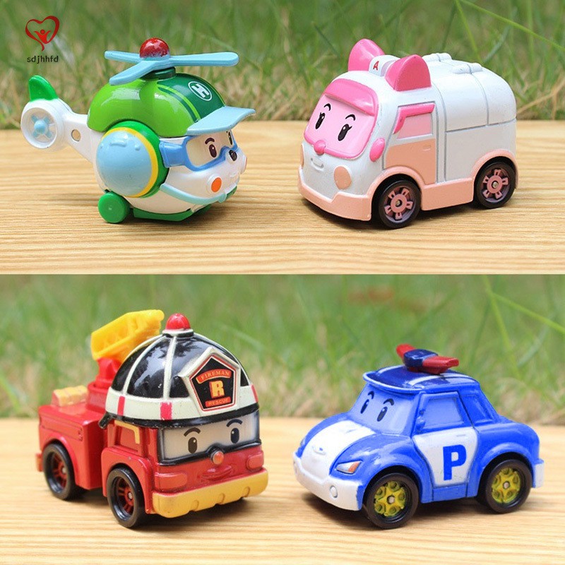 ROBOCAR POLI Đồ Chơi Xe Robot Biến Hình Dễ Thương Cho Bé