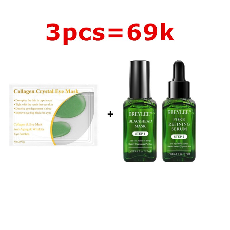 1 Cặp Mặt Nạ Mắt BREYLEE Chống Nếp Nhăn Lão Hoá Màu Xanh Lá Cây | BigBuy360 - bigbuy360.vn