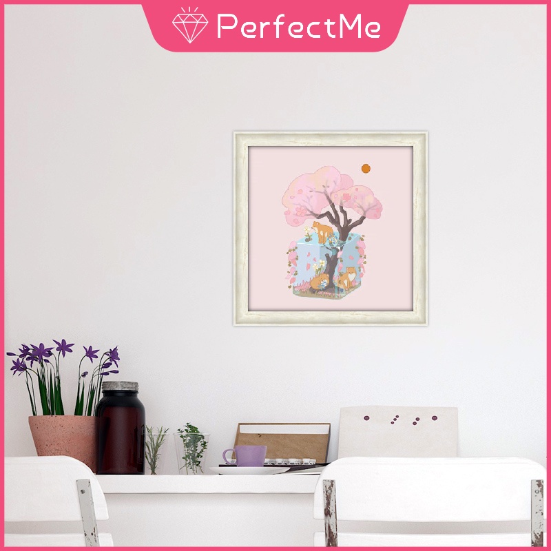 Bộ tranh đính đá 5D tự làm 30x30cm hình hoạt hình trang trí nhà cửa