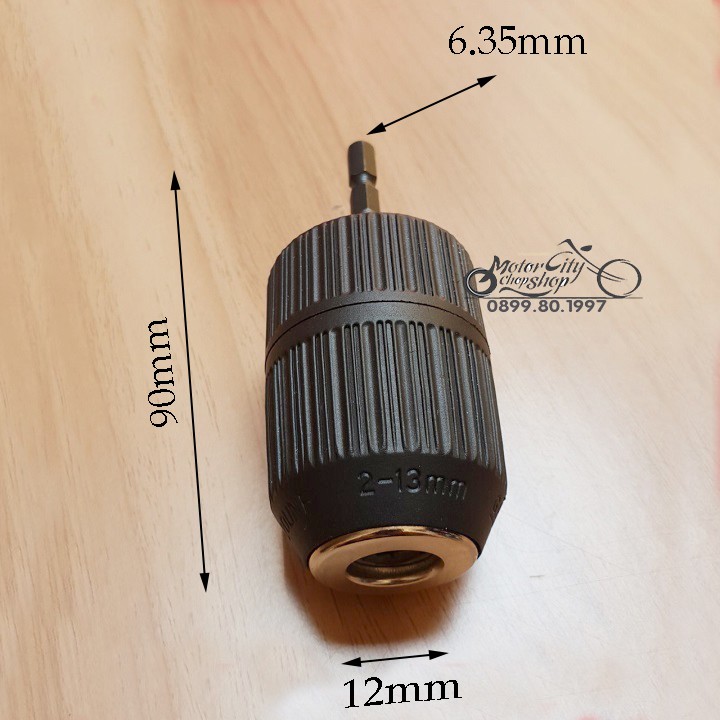 Bộ chuyển đổi đầu cặp mũi khoan 13 ly tự động cho khoan chuôi lục giác