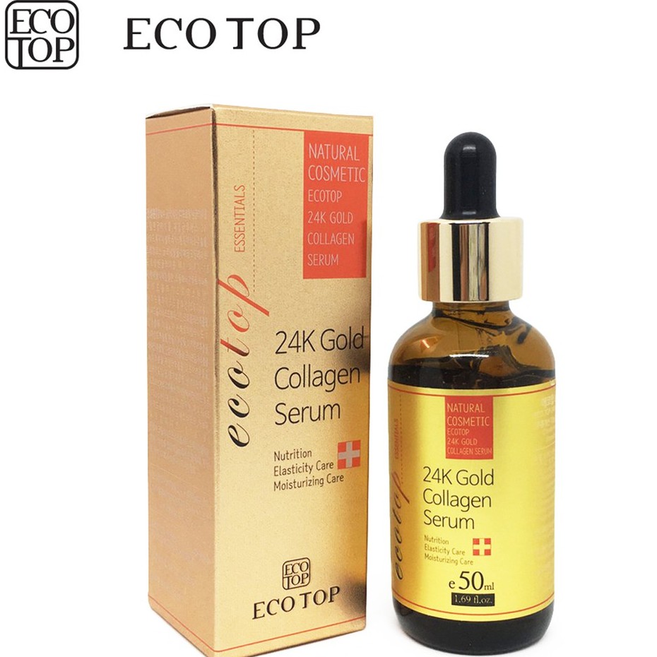 SERUM ECOTOP 24K GOLD COLLAGEN CHỐNG LÃO HÓA 50ml