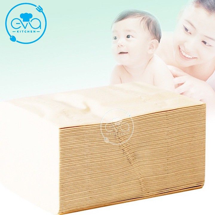 Combo 10 Gói Giấy Ăn Gấu Trúc Dai Mịn Sipiao Gói 300 Tờ