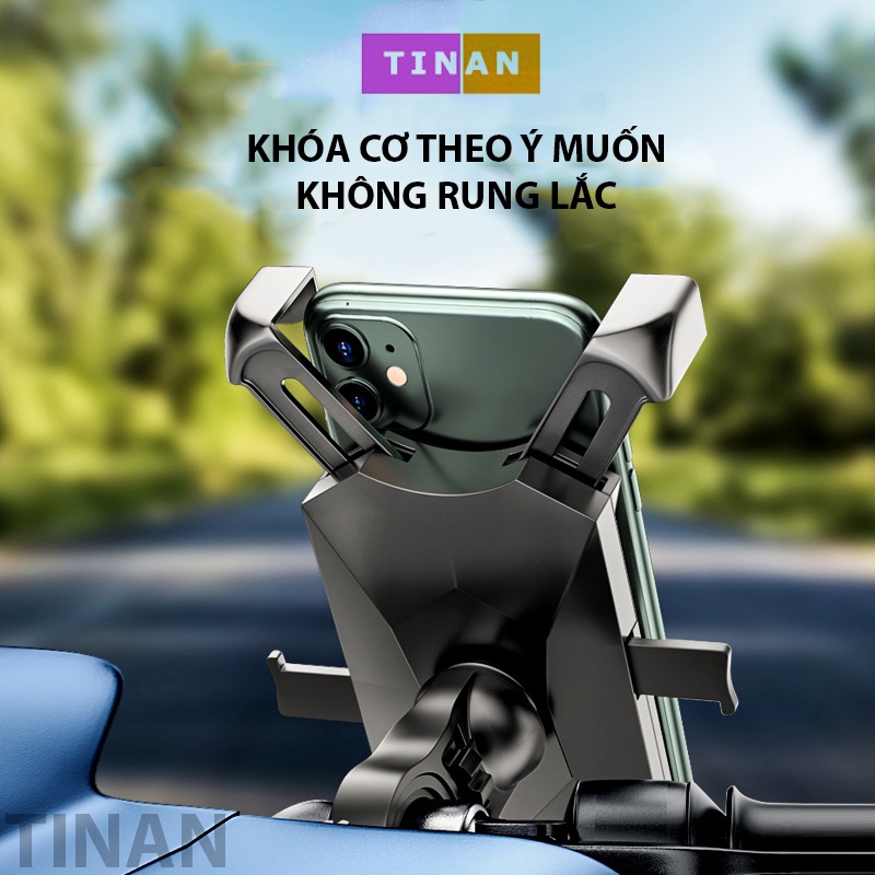 Kep Giữ Điện Thoại Trên Xe Máy, Xe Đạp, Thích Hợp Cho Shipper, Chống Rơi, Cướp Giật