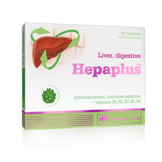 Thực phẩm bổ gan HEPAPLUS hộp 30 viên.