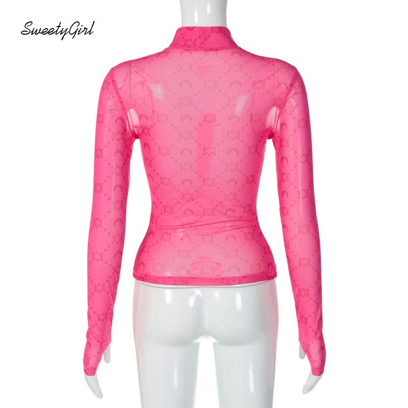 Áo Thun Tay Dài Cổ Lọ Ôm Eo Màu Trơn Thời Trang 2022 Quyến Rũ Cho Nữ