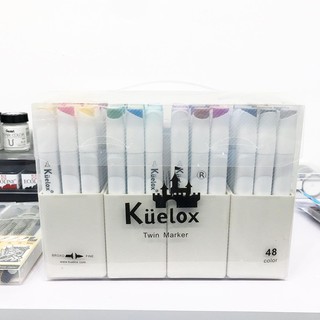 Bộ bút marker Kuelox 48 màu