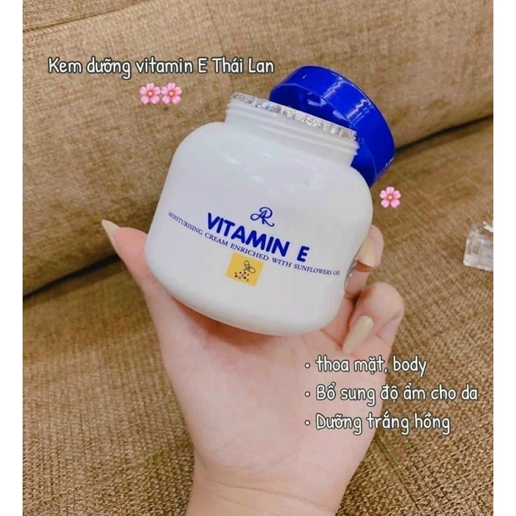 kem carebeau vitamin e hủ 500ml dưỡng trắng da toàn thân body hàng Thái Lan