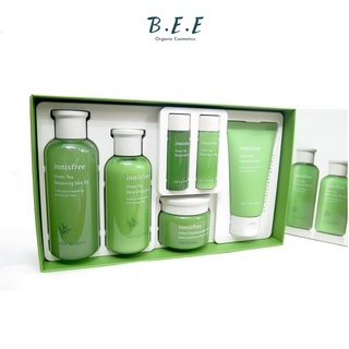 [Chính Hãng] XẢ KHO MÙA DỊCH BỘ DƯỠNG DA TRÀ XANH INNISFREE 6 MÓN SKIN CARE EX 2021