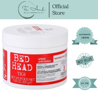Kem Ủ Tóc Tigi Bed Head Đỏ - Chứa Nano Collagen Hồi Sinh Tóc Hư Tổn 200g