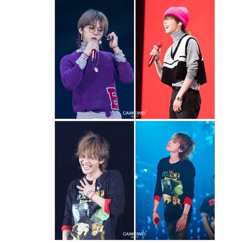 Vòng tay hạt cườm handmade chữ màu đỏ Peaceminusone, chữ J GD BigBang Vòng tay hạt nhựa dây cước co giãn MADEBYLEE