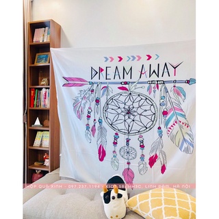Vải tấm trang trí hình Dream catcher 1,5m x 1,3m