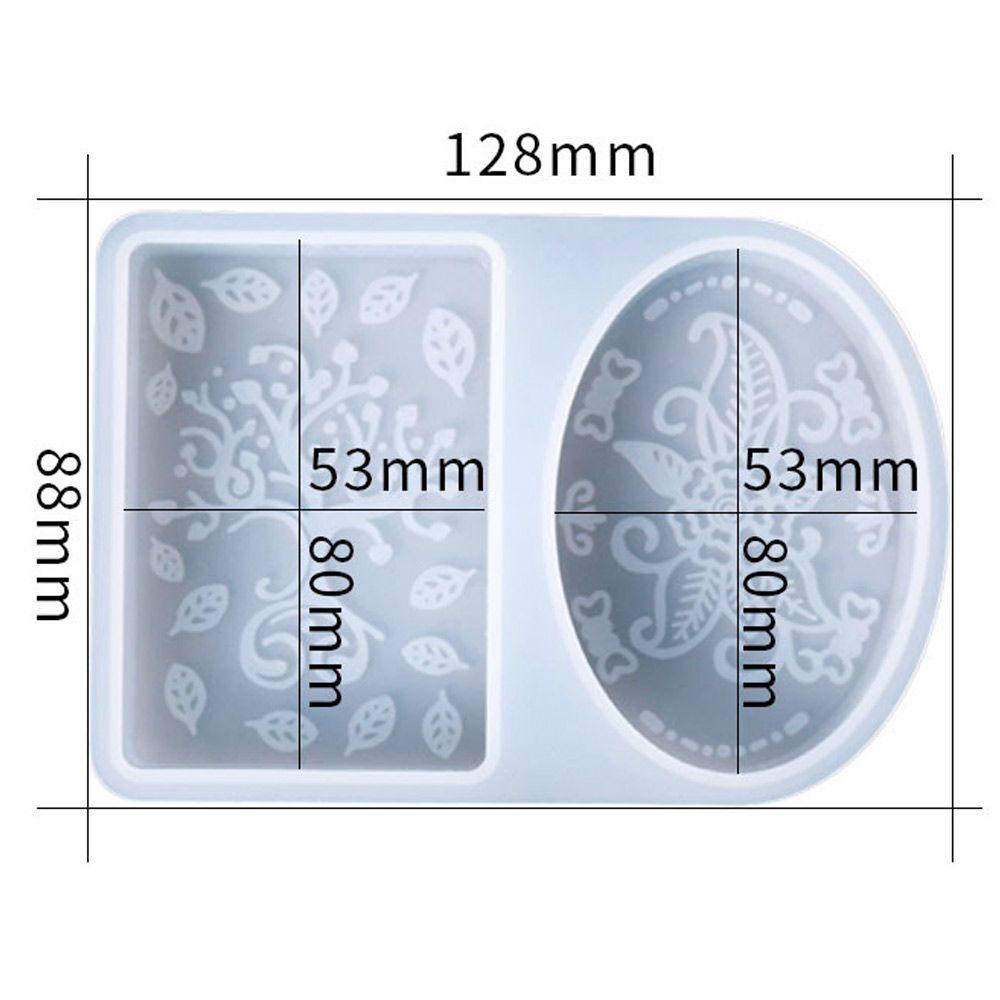 Khuôn Làm Bánh / Xà Phòng / Đất Sét Resin Thủ Công Hình Hoa Hồng Kiểu Dân Tộc Phương Tây 24