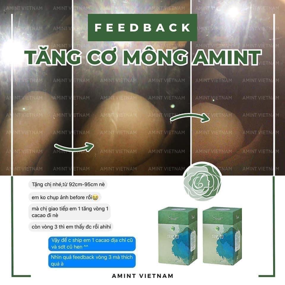 TĂNG VÒNG 3 AMINT - kèm quà - các bài tập mông tại nhà - thực đơn