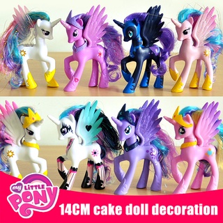 Mô hình ngựa pony trang trí bánh kem