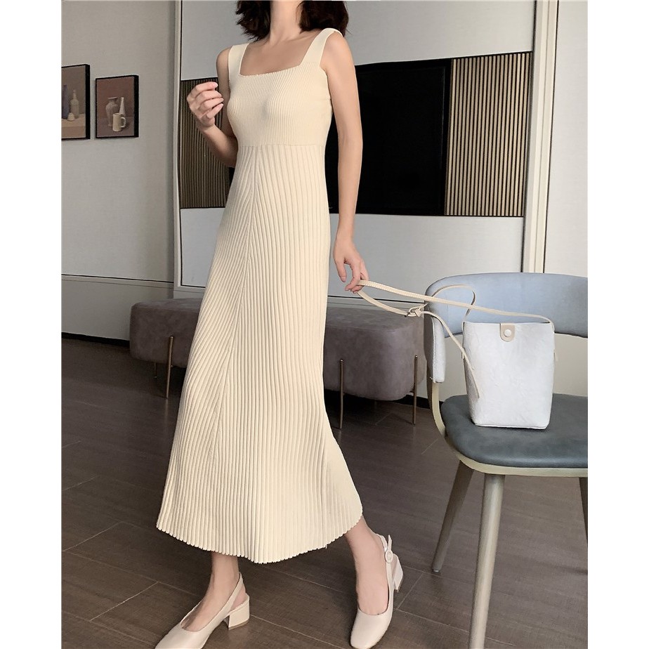 Hot - Đầm Dệt Kim Tôn Dáng DORU&PONY GLOOMY DRESS – Xu Hướng 2021 – D169