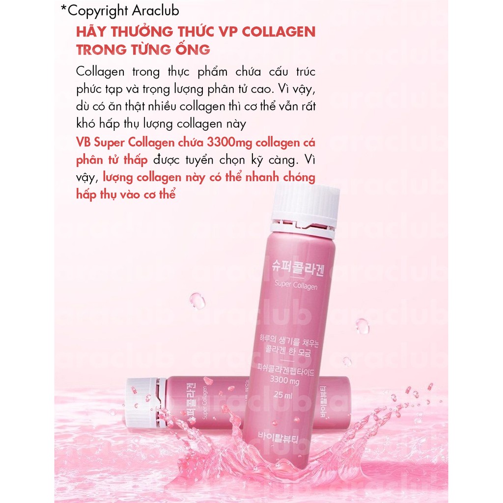 [Hàng chính hãng] VB collagen - VB Super Collagen hộp 30 ống | BigBuy360 - bigbuy360.vn