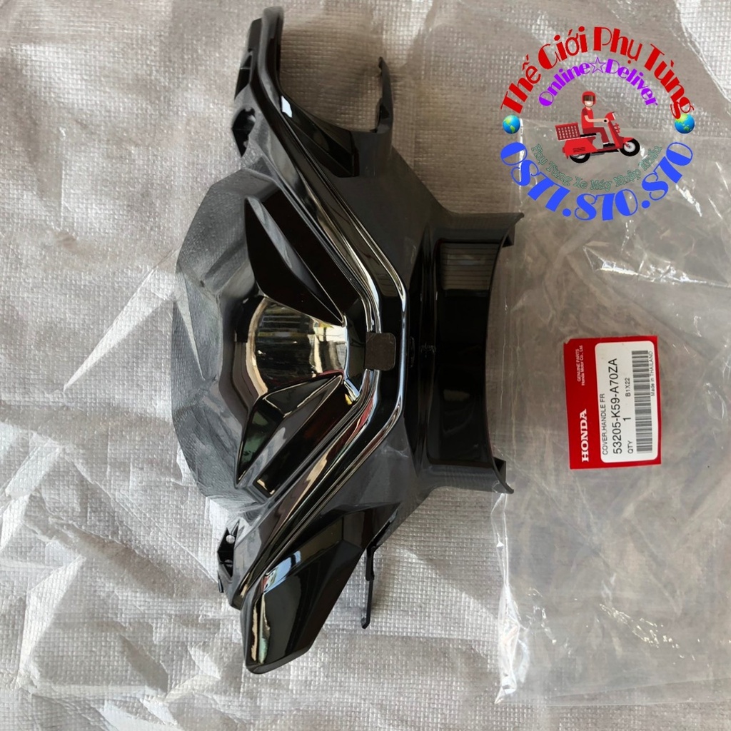Ốp đầu Vario, Click 2018-2021 zin chính hãng Honda Thái Lan nhập khẩu - 53205-K59-A70ZA