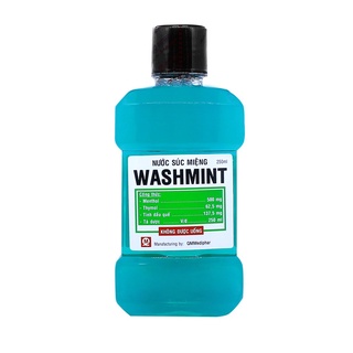 Nước súc miệng washtmin - chai 250ml