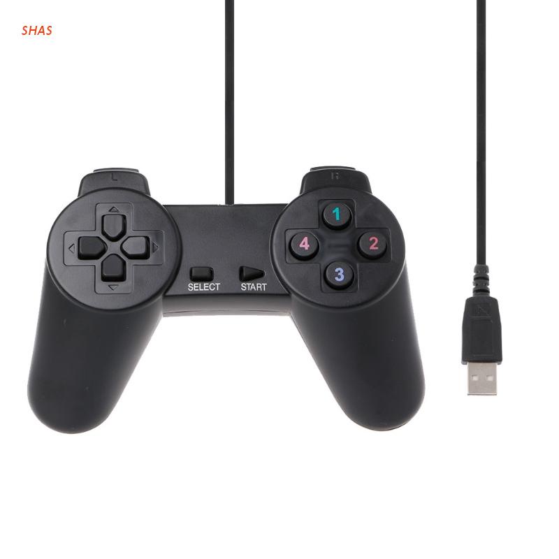 Tay Cầm Chơi Game Shas Usb 2.0 Có Dây Cho Laptop Pc