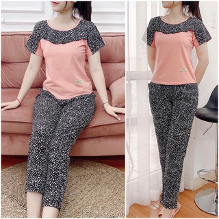 áo cotton mềm quần lụa