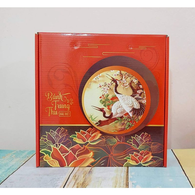 Hộp đựng bánh trung thu ⚡ CAO CẤP ⚡ hộp đựng bánh trung thu chất bìa dày, cứng cáp