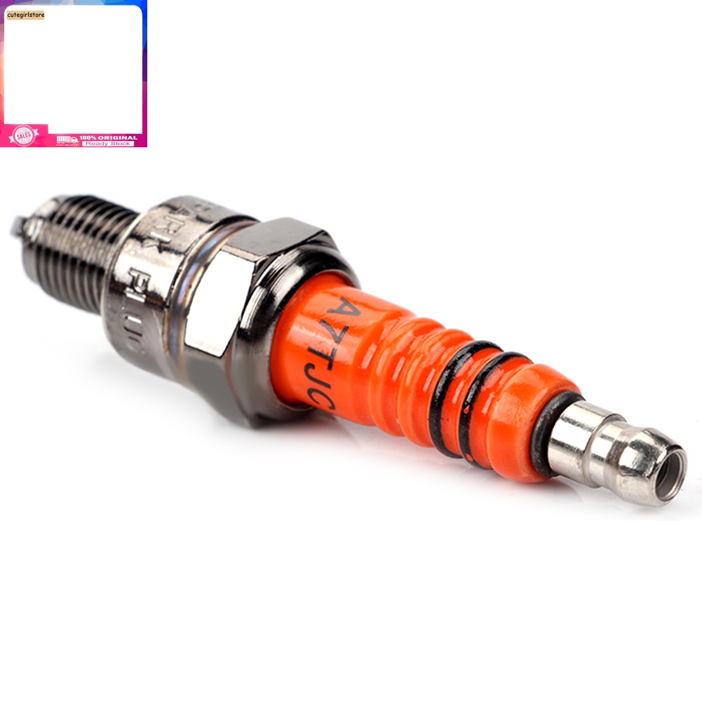 Bugi đánh lửa 3 chấu A7TC thay thế dễ thương cho xe máy