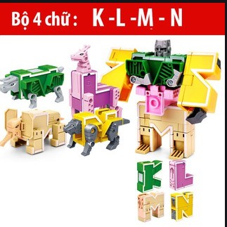 Bộ chữ biến hình KLMN