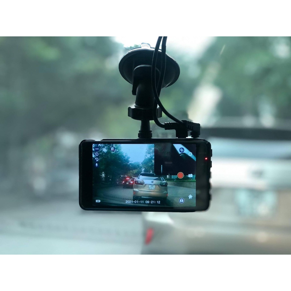 Camera hành trình ô tô F11S - chất lượng full HD - 1080 ghi hình trước sau, có màn cảm ứng | BigBuy360 - bigbuy360.vn