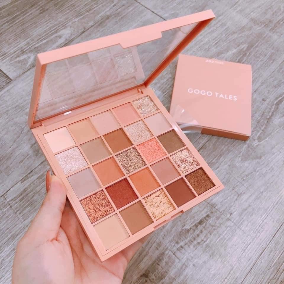 Bảng Mắt Gogotales 25 ô Phấn Mắt Nhũ Lì  Tone 202