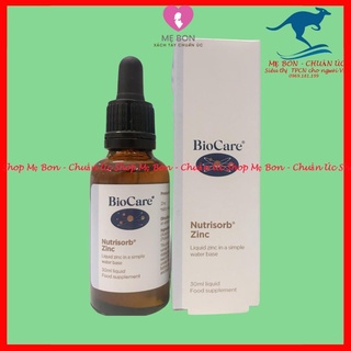 Kẽm giọt Biocare Zinc Của Anh Dạng Giọt 30ml Từ Sơ Sinh - Tối Ưu Hóa Khả Năng Tăng Đề Kháng Cho Bé