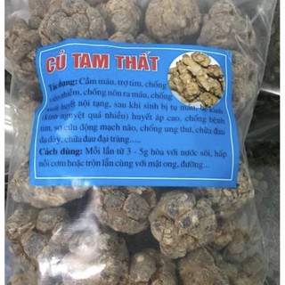 CỦ TAM THẤT BẮC KHÔ TÚI 1 KG