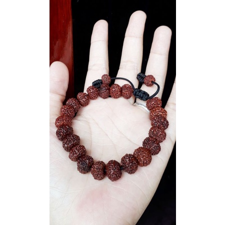Vòng tay Bồ Đề Kim Cang 8 Mukhi - Size hạt 11mm