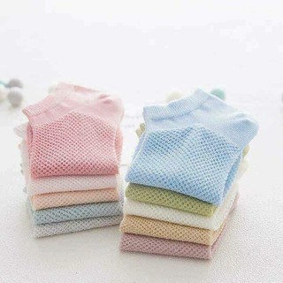 Set 5 đôi tất lưới nữ cổ ngắn