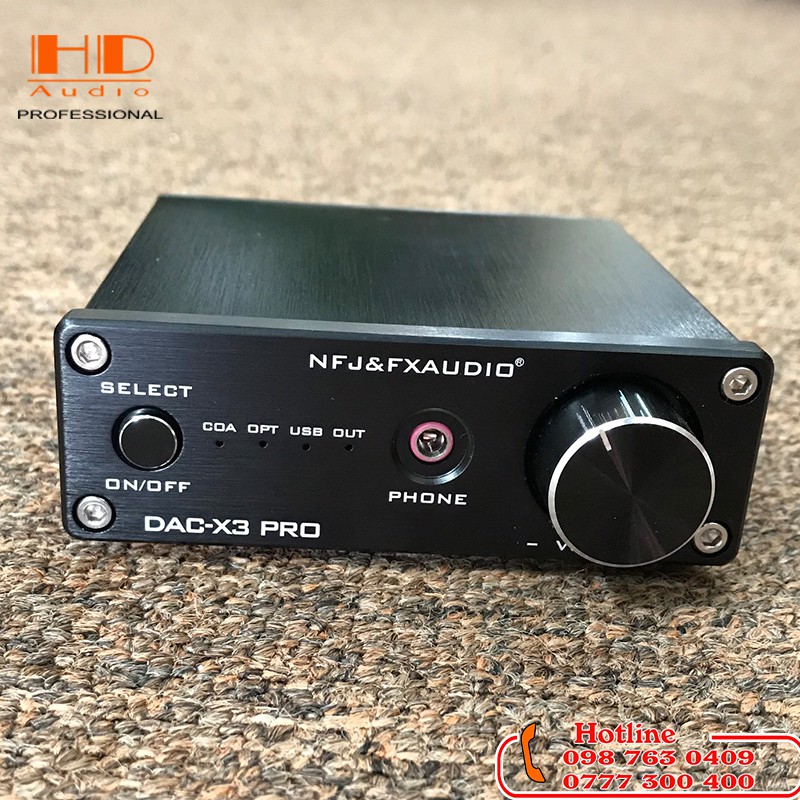 Bộ Giải Mã DAC X3 Pro 24bit/ 192kHz - Thay thế cục chuyển quang hay, chất lượng cao, giá rẻ