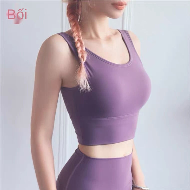 ┋☽☑lululemon Trang web chính thức của yoga mặc áo ngực phụ nữ đồ lót làm đẹp lưng chống sốc quần tập thể dục