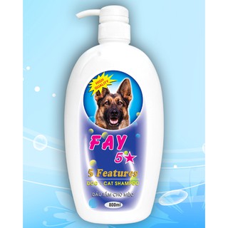 sữa tắm fay 5 sao 800ml