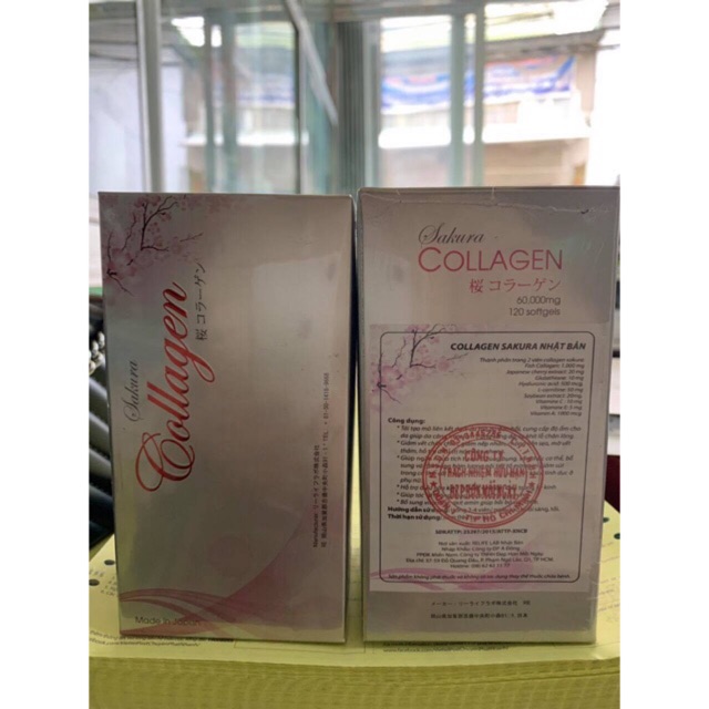 (FREESHIP) Viên uống đẹp da Sakura Collagen 60,000mg của Nhật giúp làm đẹp da, chống lão hoá... | Thế Giới Skin Care