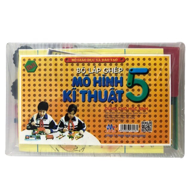 Bộ lắp ghép mô hình kĩ thuật lớp 5 NHM -Ms:0281A